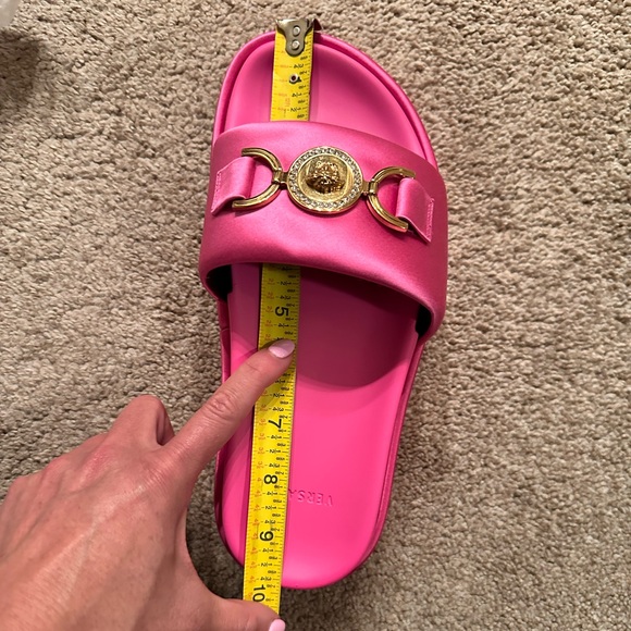 Versace Medusa Satin Platforms size 37 - Picture 8 of 11